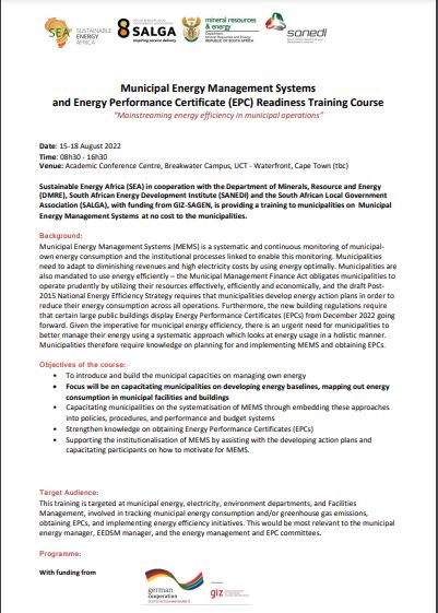 Sustainable Energy Africa tweet media
