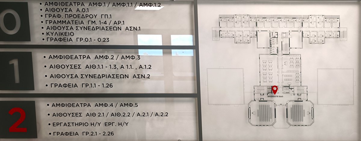 Τα έδρανα στις περισσότερες αίθουσες του καινούργιου κτιρίου του τμήματός μας έχουν εγκατασταθεί. Το Π.Μ.Σ θα λειτουργήσει στο νέο κτίριο το ακ.έτος 2022-2023.
#AppliedEconomics #DataAnalytics #UniversityofPatras