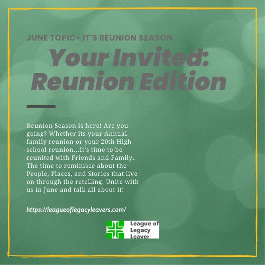 leagueoflegacyleavers.com

#reunion #Legacy #Leagueoflegacyleavers #Highschool #college #family #friends