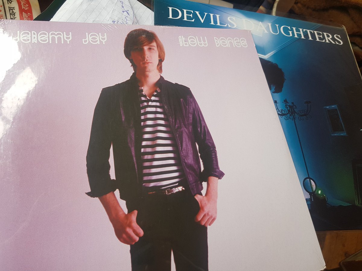 ElephantCafeUK's tweet photo. So proud of resident #Pullens musician Jeremy Jay, he just dropped off a couple of his #vinyl #albums
"Devil's Daughter" is ftom 2021, new album out soon!
I love hearing him recording in his studio on my way home at night
#prolific #creativity https://t.co/F52XpgkmuR