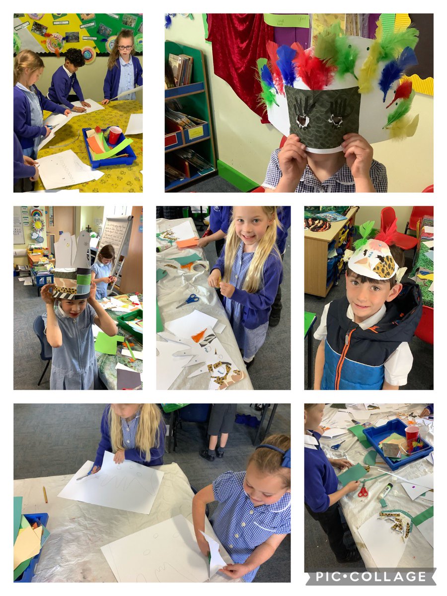SwithPrimarySch's tweet photo. Class 2 have been making masks for a Rio carnival. #swithlandart #class2swithland #riodevida https://t.co/UTri4CYHkv
