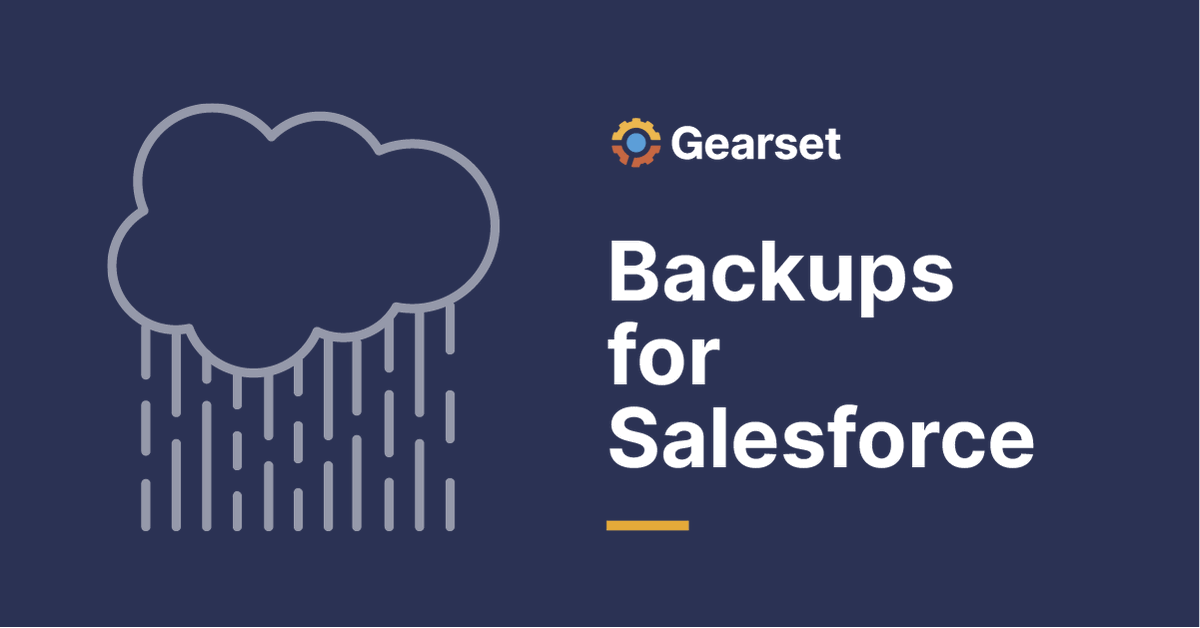 GearsetHQ's tweet image. Automated backups give tech giant @sageuk peace of mind. With Gearset they are confident of catching and restoring from any data loss, thanks to notifications and powerful tooling. Read their story here: grst.co/3MTehLm
#SalesforceDevOps #SalesforceBackup #DataSecurity