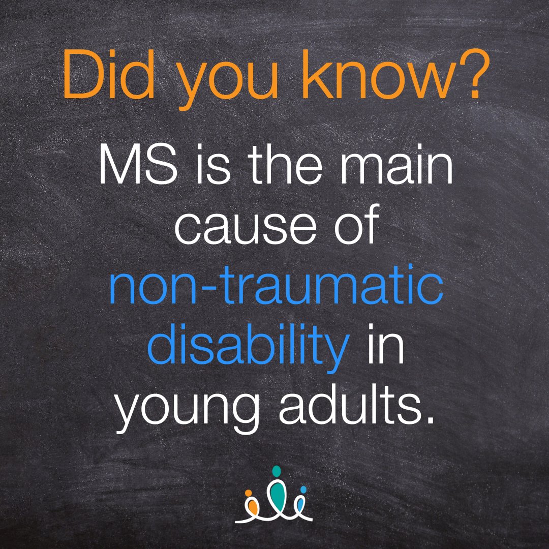 MSHappens's tweet photo. With many individuals receiving a diagnosis between the ages of 20 and 40, MS is the primary cause of non-traumatic disability in young adults.

Learn more about MS and the effects it has on our community by heading over to https://t.co/NNINIKkKkP!

#ForMySister #MSfacts #MS https://t.co/BILIP9ypTJ