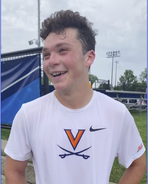 UVAMensTennis's tweet photo. Hear what @mooonteeess had to say to @TennisONEApp after winning his second-round #NCAASingles🏆 match yesterday. He plays in the Round of 16 today at 11:30 am ET #GoHoos⚔️
👂🔗 https://t.co/TrWRurrYtW https://t.co/cXsrNwIHbJ