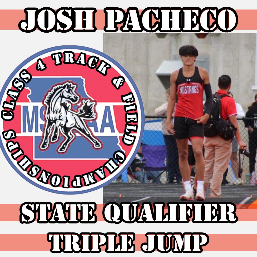 MCMustangTrack's tweet photo. Congratulations to our 2 state qualifiers! They both set school records enroute to punching their ticket to state! #climb https://t.co/2T1yDD8Cuh