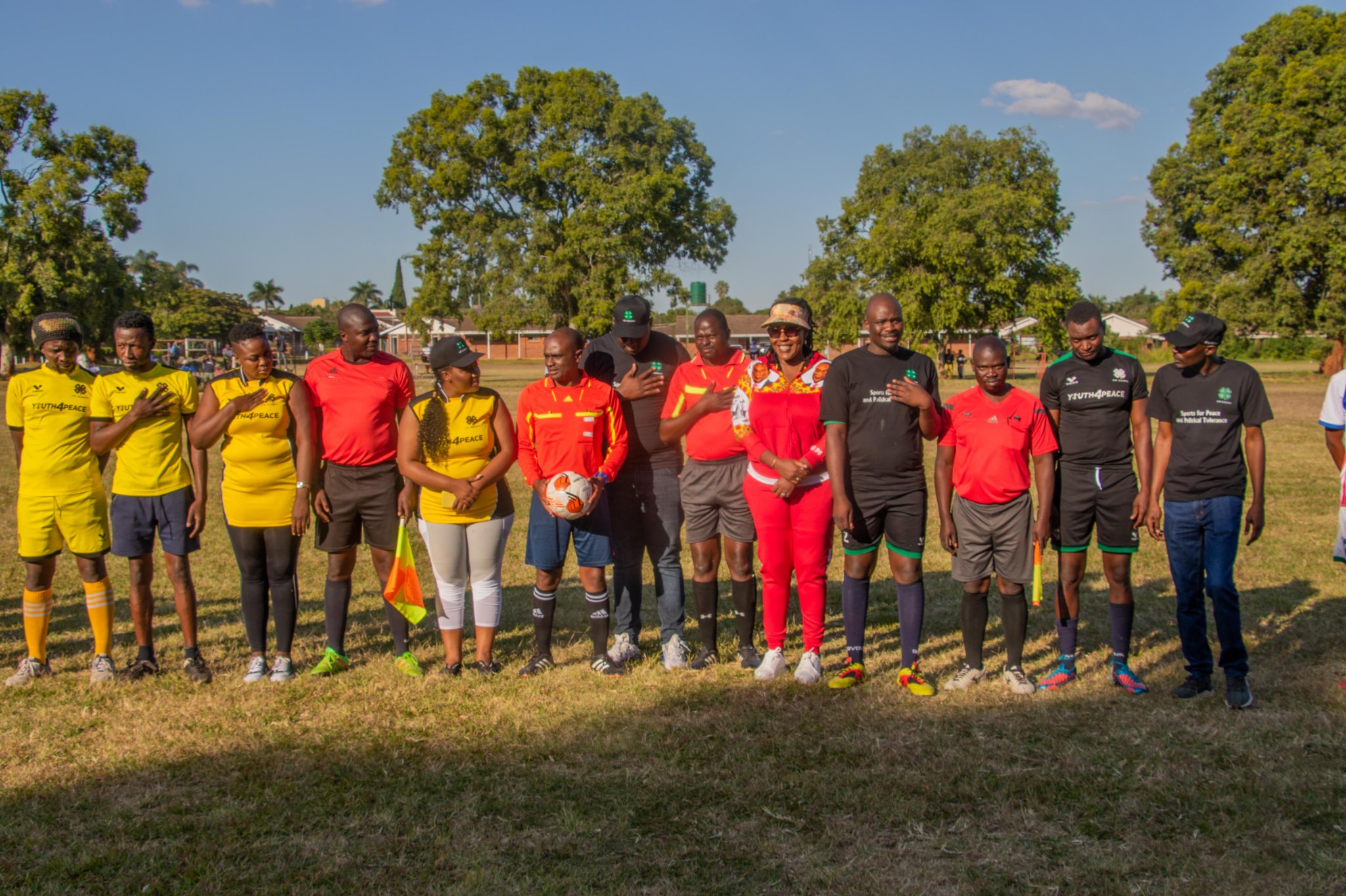 Our #Youth4Peace #Youth4Sport event aiming to promote peace and political tolerance amongst our youth was to very successful.