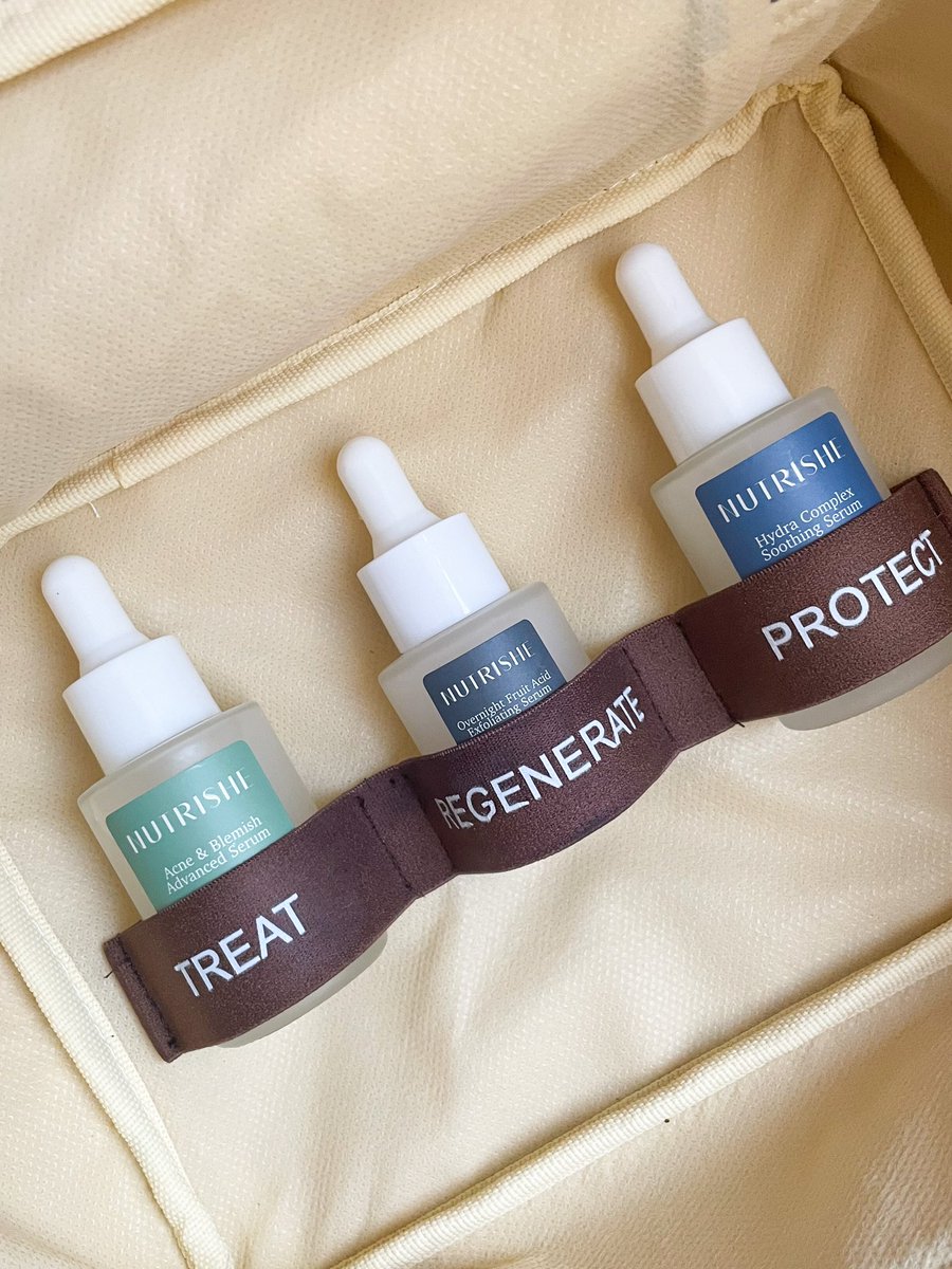 azeclair's tweet photo. Dapet resep dari @nutrisheid untuk permasalahan kulitku😍
❥— MY SKIN SURVIVAL KIT —❥
Langsung dapet 3 serum untuk masalah kulit yang berbeda. Btw teksturnya enakeun semua😌
Bakal launch 27 Mei nih, catat ya guys jangan lupa!!✍🏻
#MySkinSavior
#racuninskincare https://t.co/wM0vq5KHTc