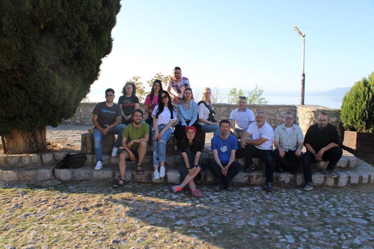 SQWikimediansUG's tweet photo. Summer of Wikivoyage 2022 Edit-a-thon has successfully finished.

Participants contributed with valuable information about tourist destinations in Kosovo and Albania.

A big thanks goes to our Wikimedian volunteers and GuidesKS.

For more visit: https://t.co/g8xBcNhusu https://t.co/XMi5cUCbTO