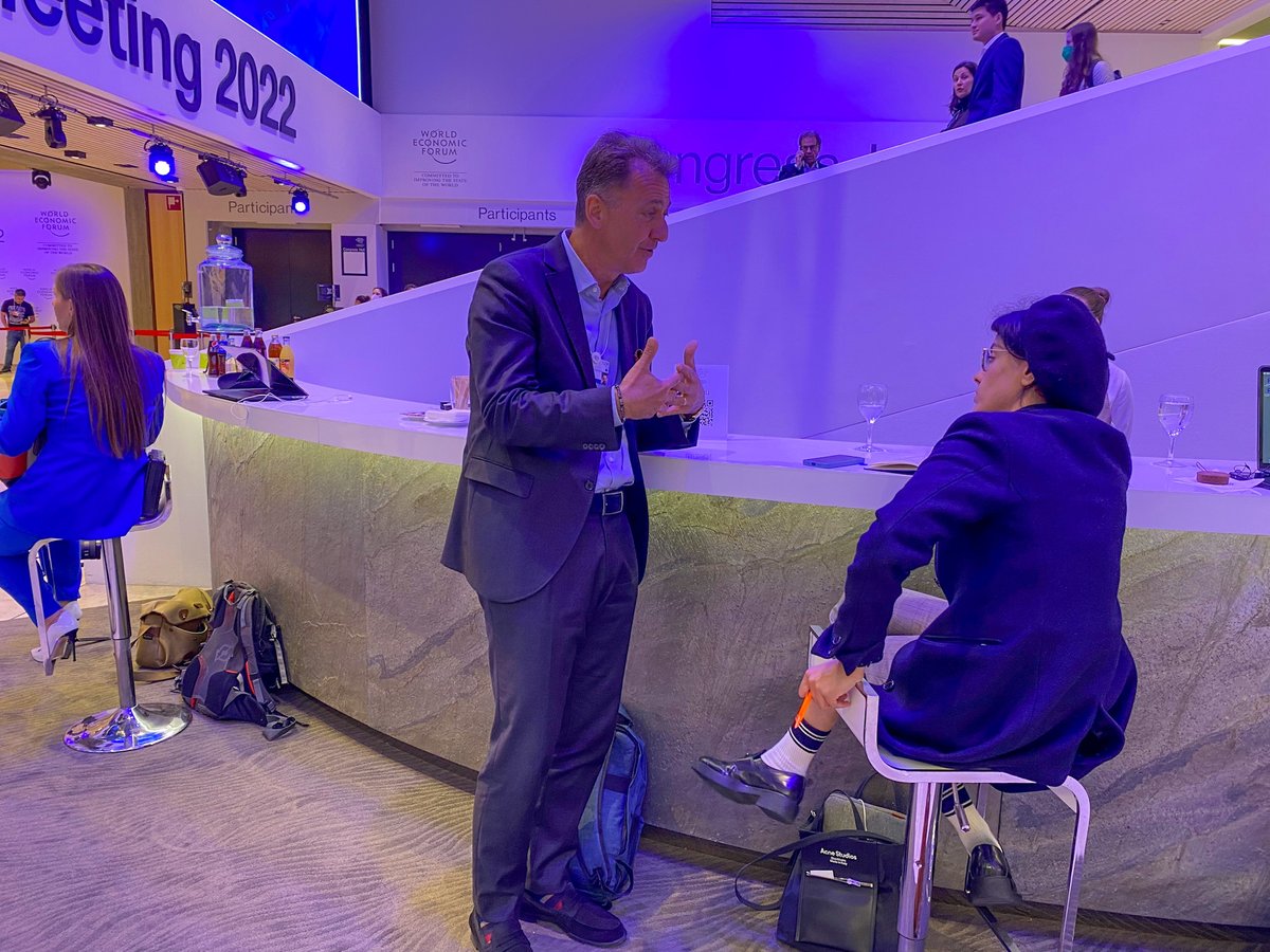 ribarberis's tweet photo. Had a great interview with @thetimes at #WEF22 to talk about the latest @ManpowerGroup #EmploymentOutlookSurvey and the global #TalentShortage. A great initiative to face this challenge is the UK's Women in Driving Development Pathway to accelerate women into driving careers. https://t.co/fXd2dgw2Wc