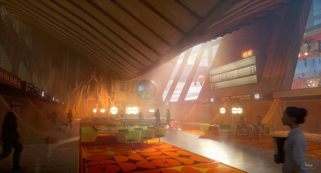 artfromfilm's tweet photo. TVA Lobby Concept design.
---------
Loki Concept Art
Artist: Joshua Viers (https://t.co/nj5WO2phCS)

#Loki  #marvel #DisneyPlus #ConceptArt 

🎯 https://t.co/LC3ZwhWZRo https://t.co/ae2cptXP7j