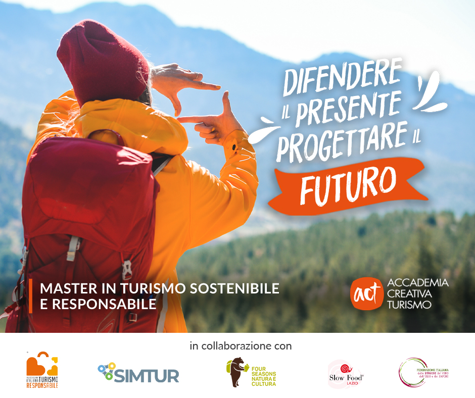 In partenza l'11 luglio nella sede di Roma e Milano il Master in Turismo Sostenibile e Responsabile.
Per maggiori informazioni sul Master partecipa al prossimo open day online gratuito previsto il 31 maggio ➡️ accademiacreativaturismo.it/openday