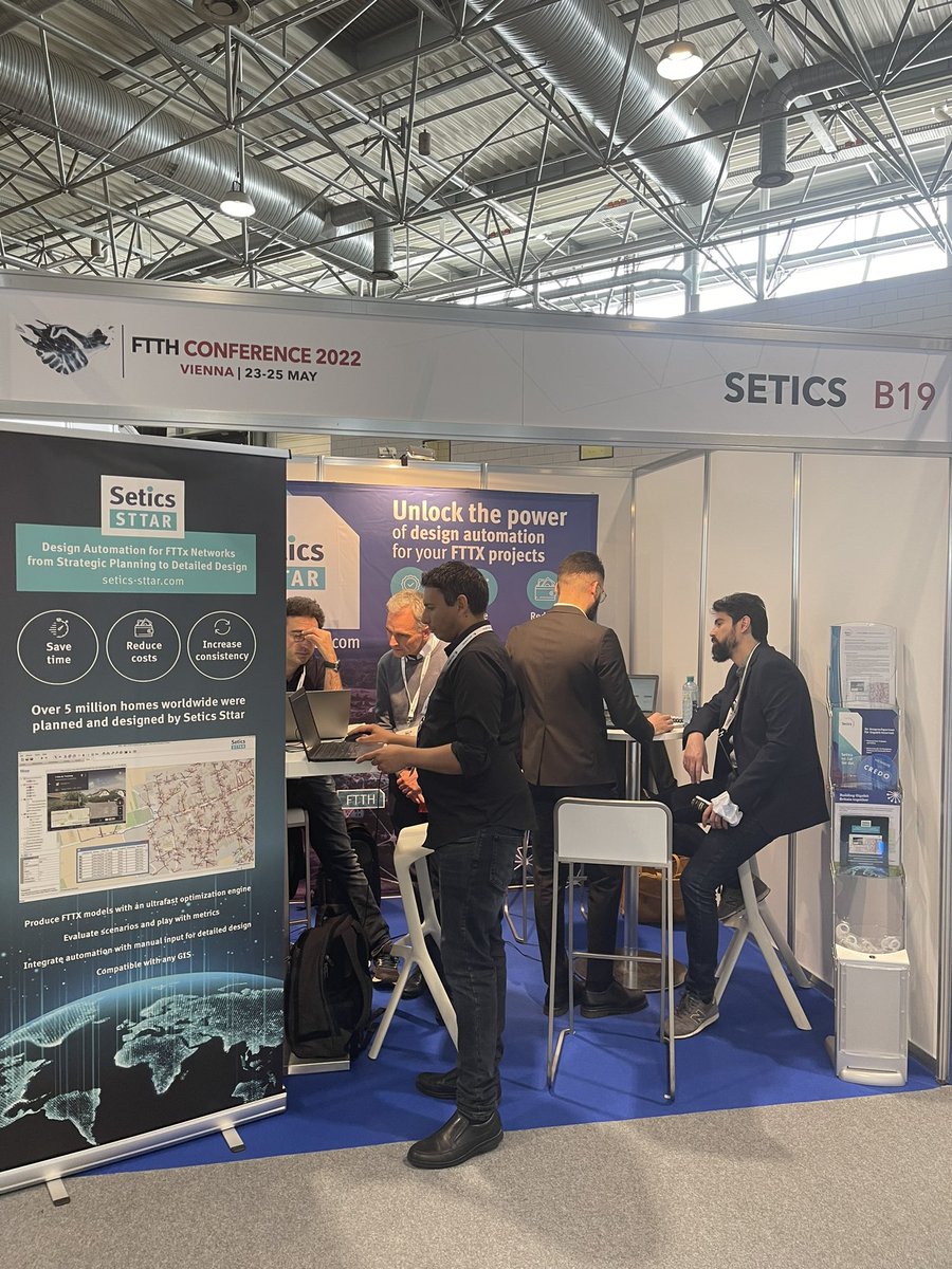 Setics_Sttar's tweet image. It’s day 2 at the #FTTHConference !! The Setics team is happy to meet and exchange with you 🤝✨

FTTH COUNCIL EUROPE 
#telecom #ftth #event #fibre