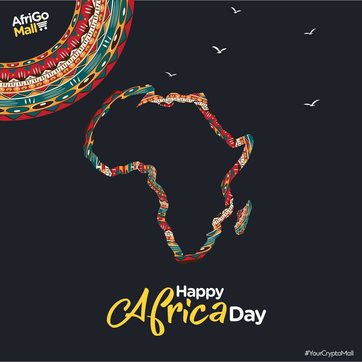AfrigoMall's tweet photo. Happy #AfricaDay2022 
#proudlyafrican #YourCryptoMall #AfriGoMallDebut https://t.co/YZqtgS5Yay