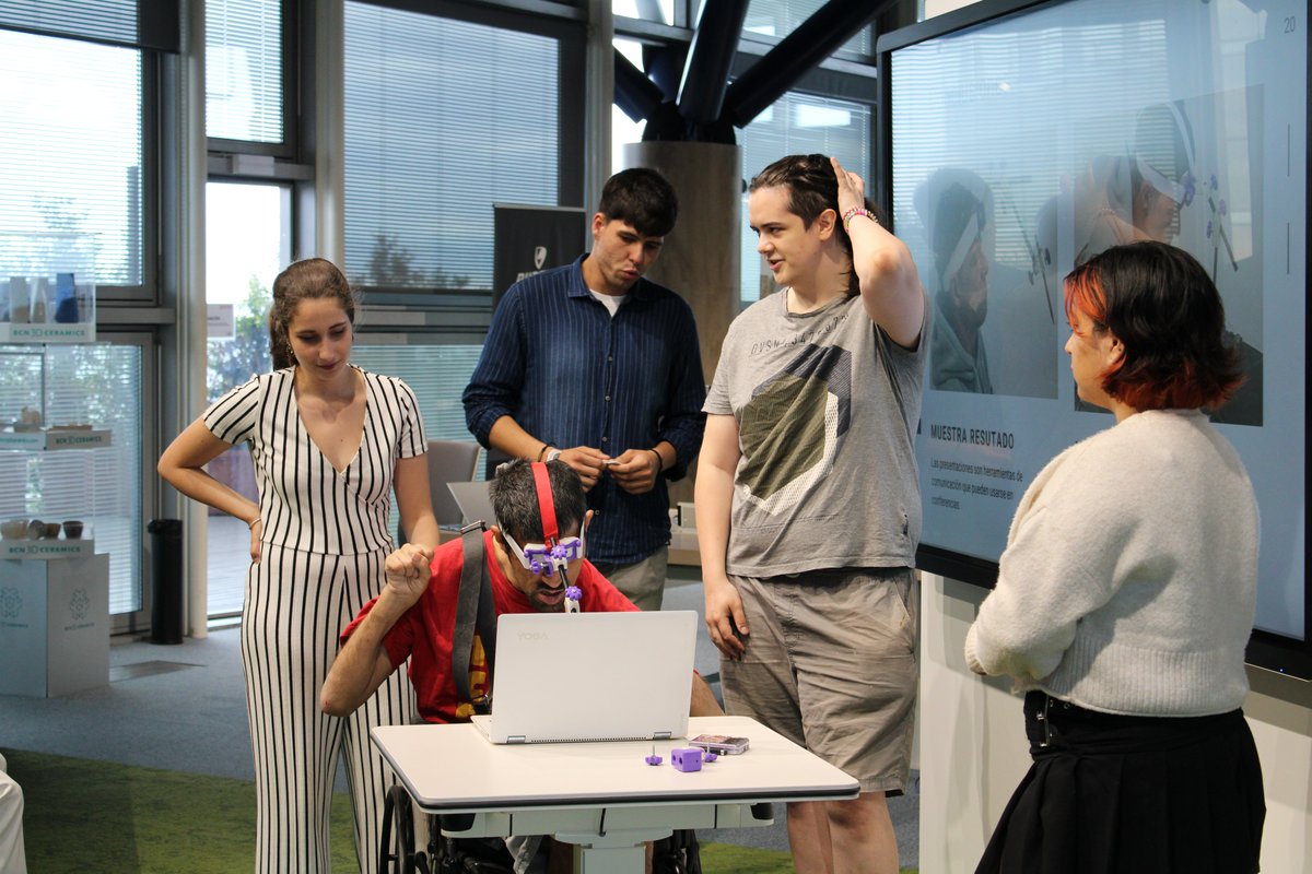 3D_Incubator's tweet photo. One of the teams presents us with a "lycorn for patients with cerebral palsy". A super interesting project with a real applicability. 

Amazing job team!🔝

#3Dlearning #3Dtraining #AdditiveManufacturing

✔️ @IAM3DHUB  @Leitat @PimecFormacio 
💬 @ConsorciZF  | @Leitat https://t.co/ytBDdE7jxS