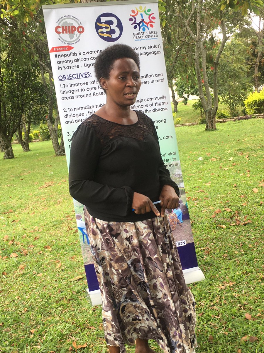 ArafatBwambalem's tweet photo. We at @GlpcUg continue with #TalkTalks about
#Hepatitis B awareness raising (I know my status )among African communities using local languages in kasese-uganda called upon #VHT’s ,parasocial workers #PersonslivingWithHBV with support from @HepBFoundation @CHIPO_HBV
Mwasingya https://t.co/KPRDysjD08