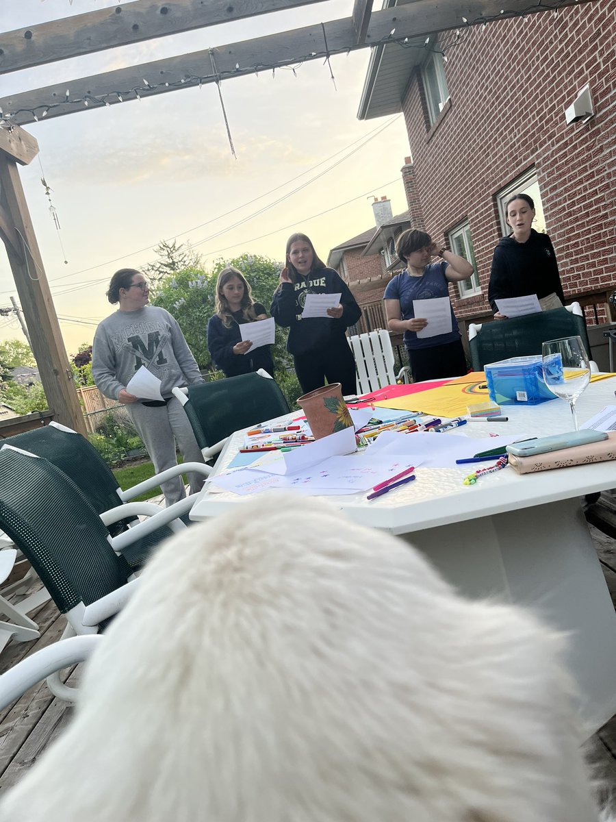 A handful of our <a href="/LemonadeforLove/">Lemonade for Love</a> ambassadors met last night to prepare for their presentation to Etobicoke council coming up this Friday 🌈☀️🍋