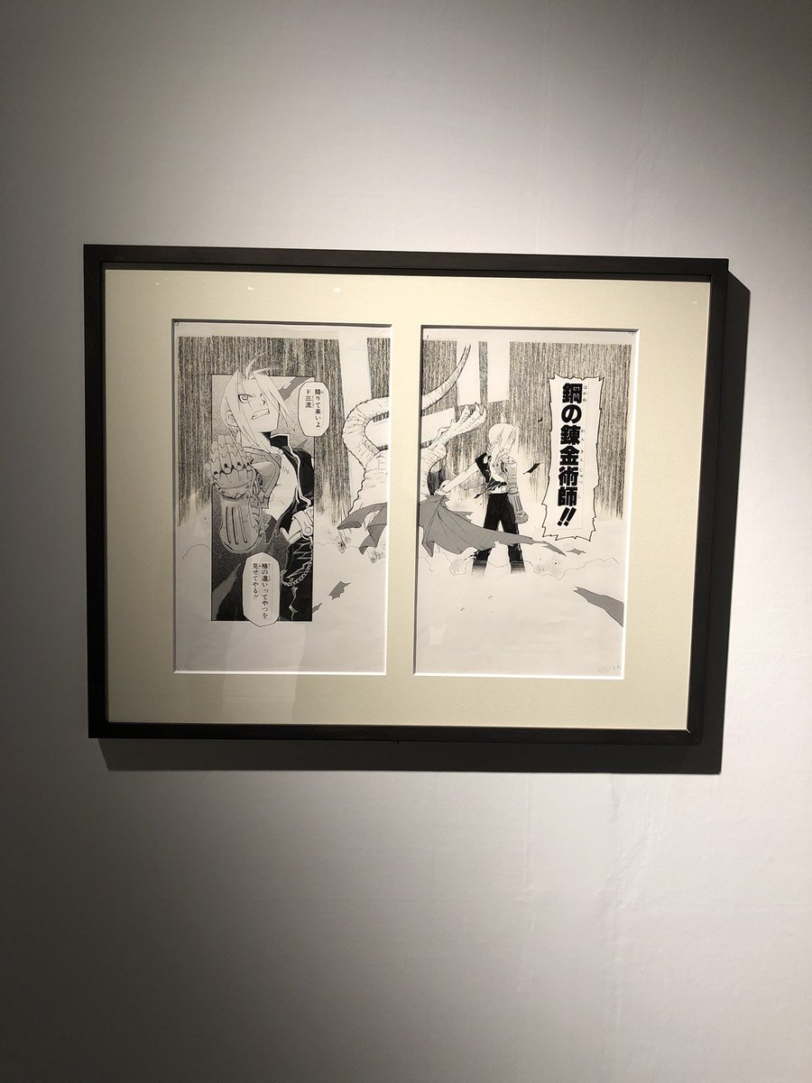 shakeaya's tweet photo. 鋼の錬金術師展　ひらかたパーク
大好きな作品 https://t.co/uiy9izeu2p