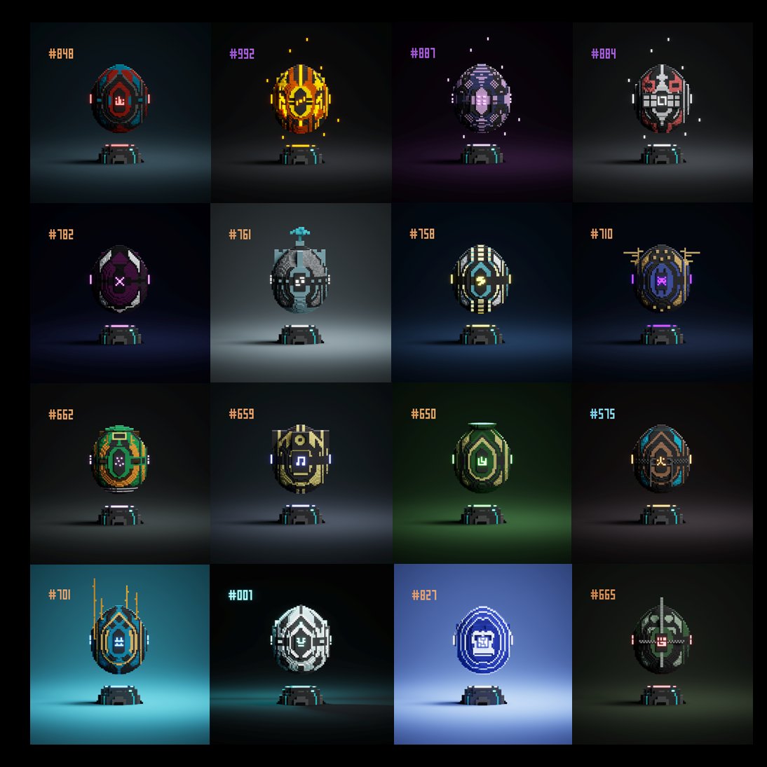 MetaB_official's tweet photo. @_NFTsArt @cybotz_nft Did you know that:

After acquiring your unique and handmade egg, you get the ownership rights of the being,
which hatched from this specific egg along with the development FOR FREE.

Price: 0.4 - 1 ETH
1/1 NFT

https://t.co/7joD3nT6ts

#NFTs #art https://t.co/E2MOk3gRlp