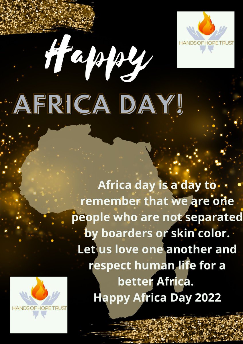 HandsofHopeTru1's tweet image. We are One. 
We are Africa.
Happy Africa Day 2022
#AfricaDay2022 #AfricaDay