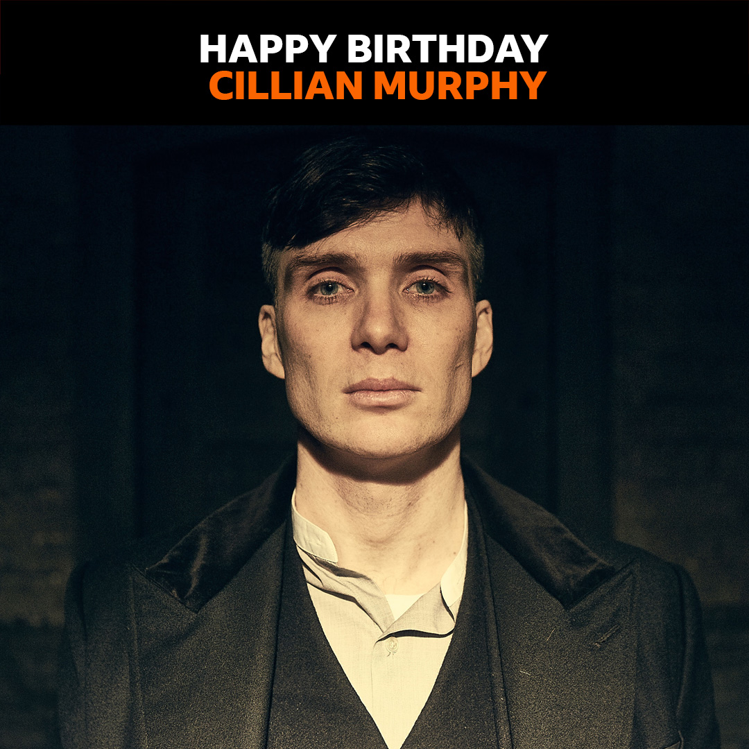BBCSounds's tweet photo. Happy birthday Cillian Murphy! 🎈
What's your favourite Peaky Blinders scene? https://t.co/Po5tI5BI9O