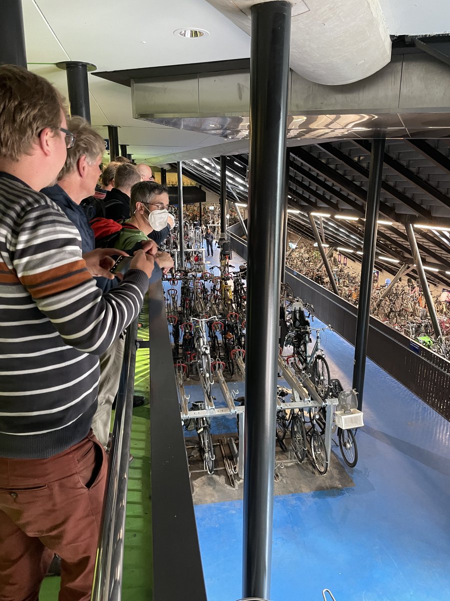 APPMGermany's tweet photo. The cities of Düsseldorf and The Hague have built an exchange around mobility in recent years with the help of APPM. Last 2 days the Kleine Kommission Radverkehr from Düsseldorf, with important stakeholders from the city, visited The Hague to learn from the Hague (and Utrecht). https://t.co/Mh8m853tyw