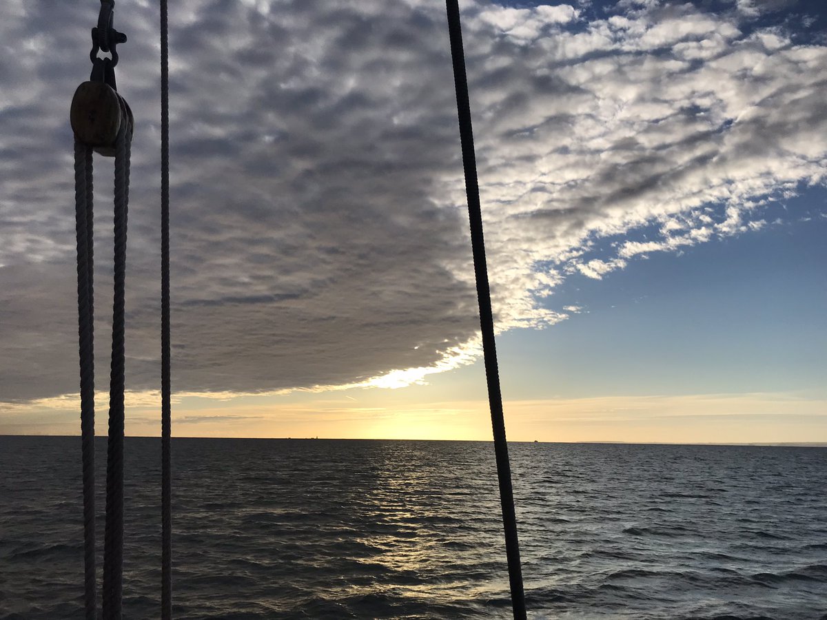PassageLog's tweet image. Guiding Star is off Binic after a fast Channel passage, waiting for this afternoon’s high tide to enter the harbour. Very happy to be here!