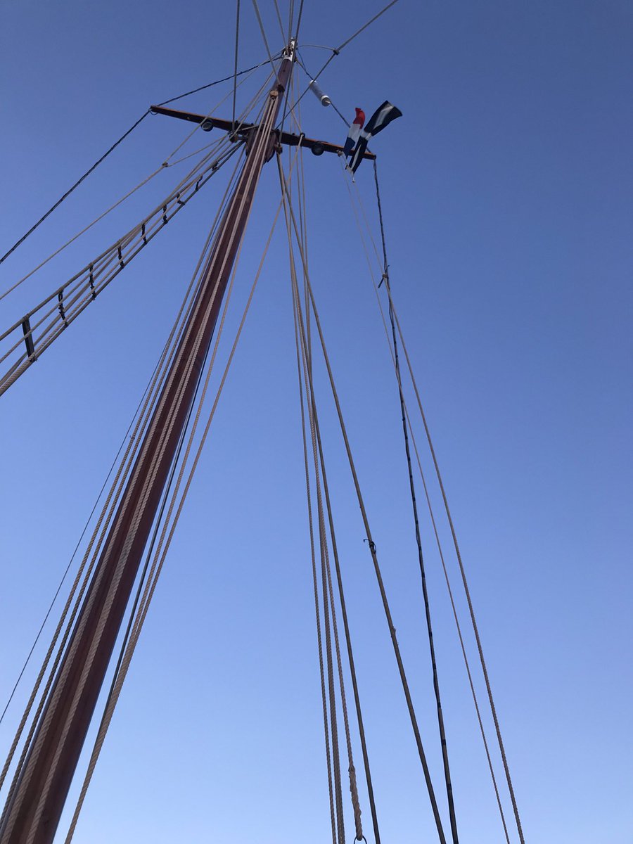 PassageLog's tweet image. Guiding Star is off Binic after a fast Channel passage, waiting for this afternoon’s high tide to enter the harbour. Very happy to be here!