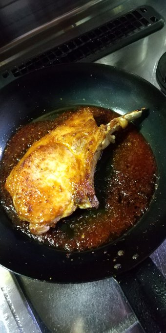 ポークチョップ!✋ 