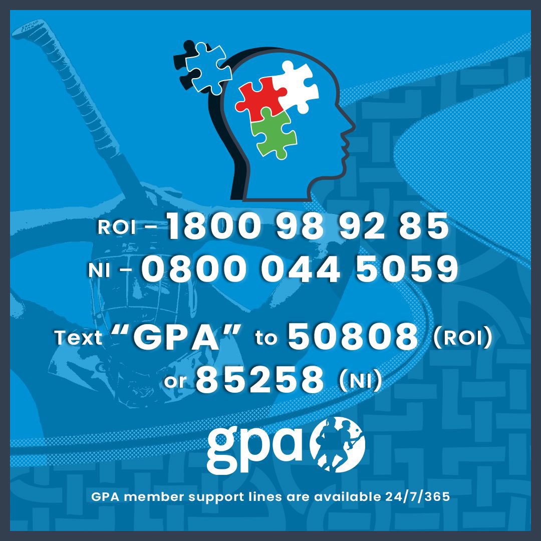 maurafay_11's tweet photo. For GAA players who have been affected by the #Gaacatfish story, the GPA (@gaelicplayers) is aware and their 24-hr support line is available to provide help. https://t.co/oC48jIymev