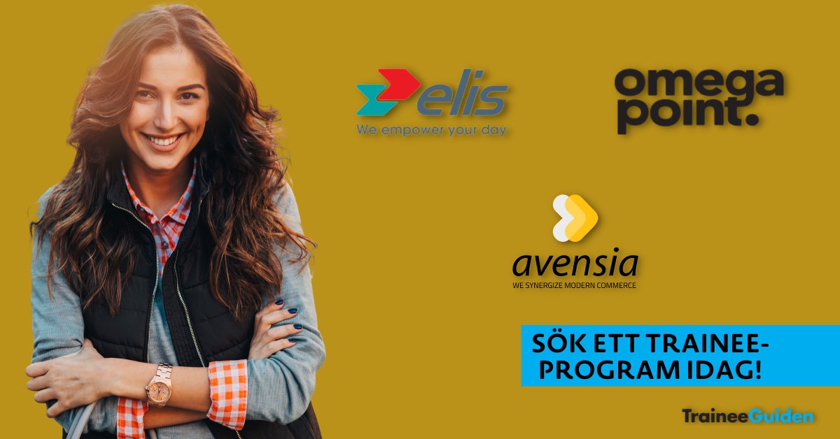 Efter vinter kommer vår. Sök ett #traineeprogram nu!
⭐️ <a href="/omegapoint_ab/">Omegapoint</a> - link.traineeguiden.se/39OVDp8 
⭐️ Elis - link.traineeguiden.se/3wHadbh 
⭐️ <a href="/Avensia_US/">Avensia</a> - link.traineeguiden.se/3MOSEvp
#karriär #talang #ingenjör #ekonom #civilingenjör #civilekonom #systemvetenskap #IT #datavetenskap
