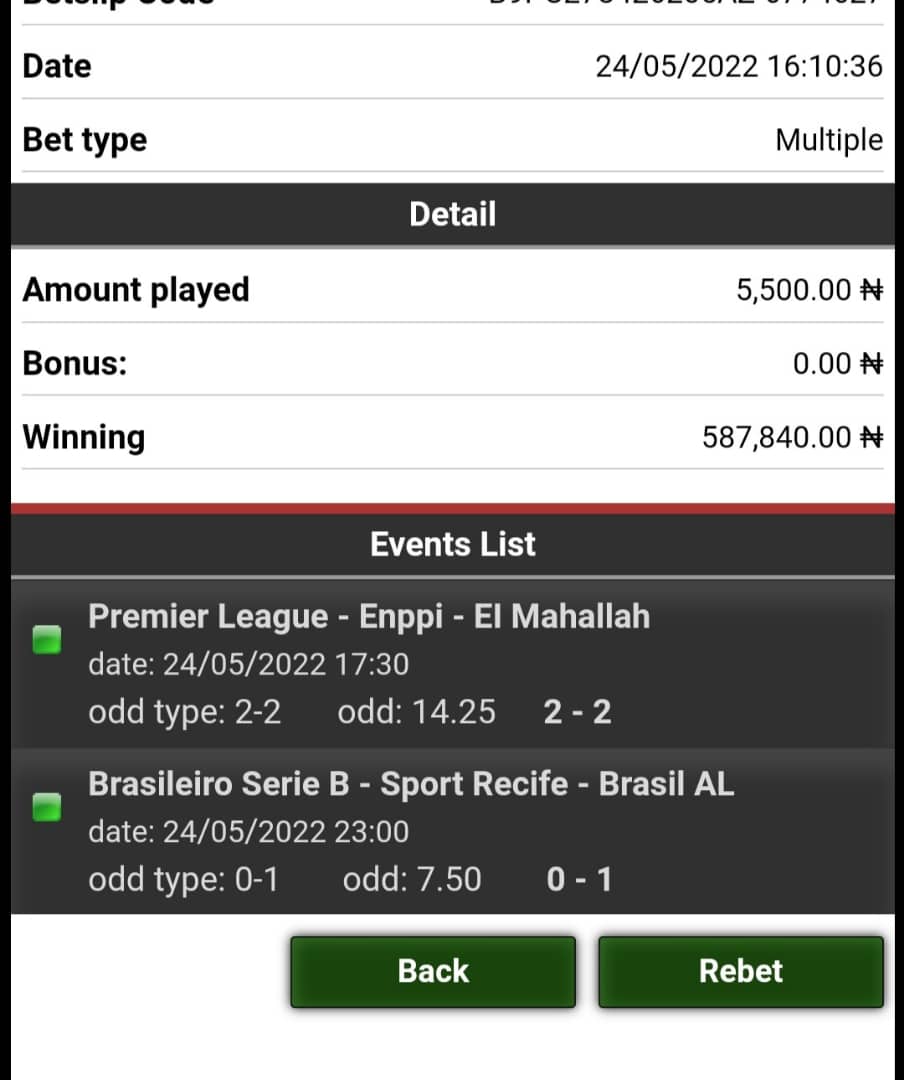 Your game is magical <a href="/masterpickzbet/">Albert Obi</a>... Thank you and thank God I'm a beneficiary of your good work. Keep up the good work.
#Fatima #EFCC #Rochas #ESN2023 #Headies #Dino #IPOB #Anambra #EnoughIsEnough #AfricaDay #MixtapeTour2022 #LoveStruckOnPrime #