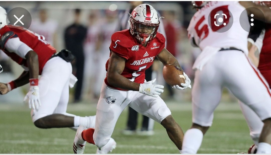 With BJ Emmons in/out of the lineup battling injury, The Bandits bring in a first-team All-Sun Belt pick in 2019, Tra Minter. At 5-9, 205 he set school records with 1,057 rushing yards and 1,943 all-purpose yards in 2019. #USFL #LetsRide welcome to the squad!! #goodmorning