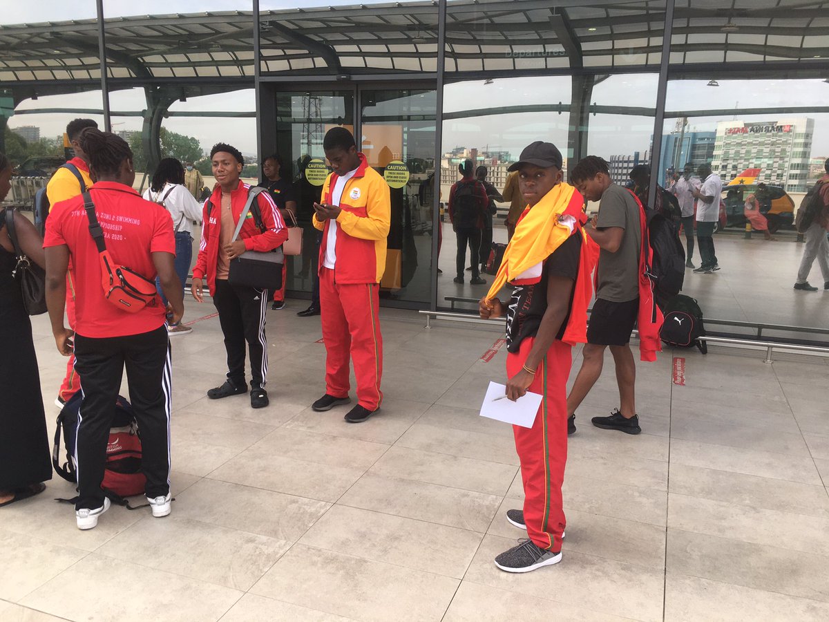 🇬🇭 ✈️ 🇸🇳 #CANAZone2 #TeamGhana