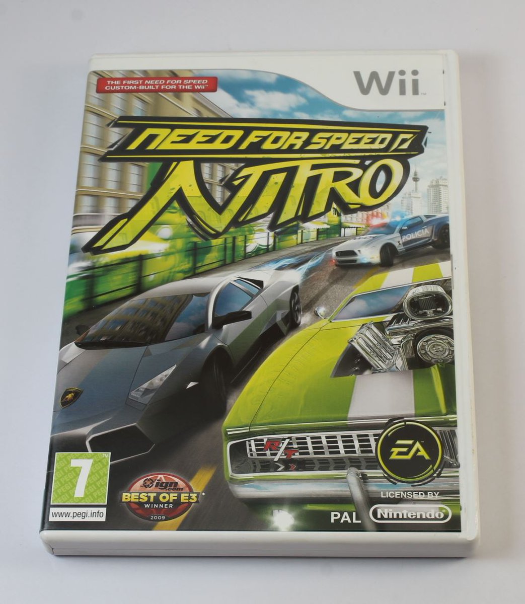 chilloutgames's tweet image. Back in Stock - #Wii: #NeedForSpeedNitro (3 photos) chilloutgames.co.uk/Wii/Need_For_S…