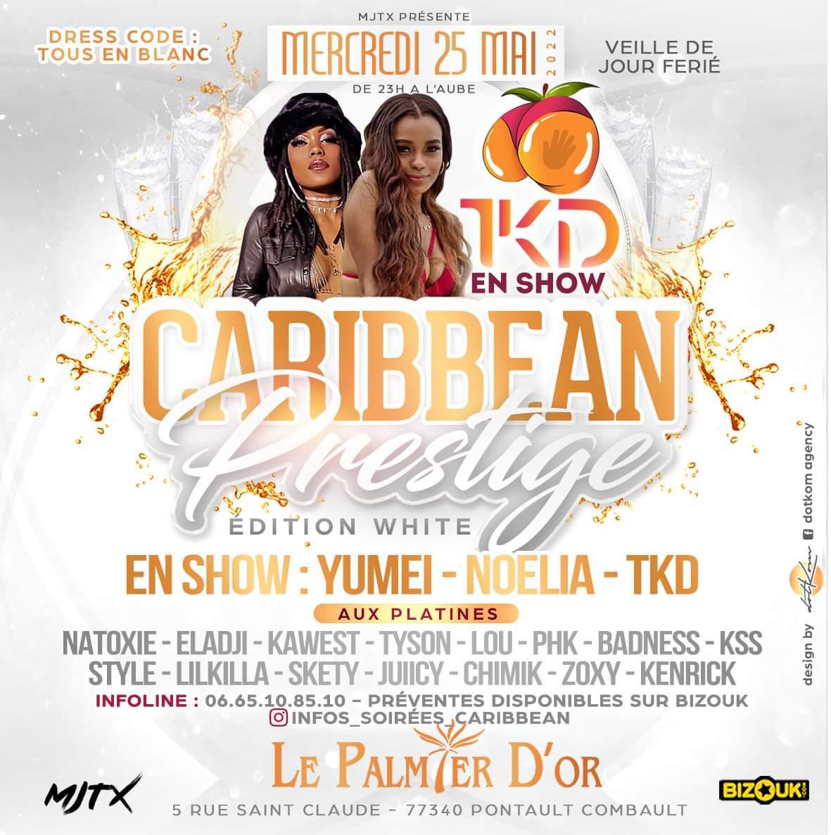 🏮RDV CE SOIR  de 23h à l’aube!
 « CARIBBEAN PRESTIGE »vol 6
@LATKD972 <a href="/YUMEI/">中野 ひとみ</a>.UP @NOELIAJBB_OFFICIEL 
en Show Explosif