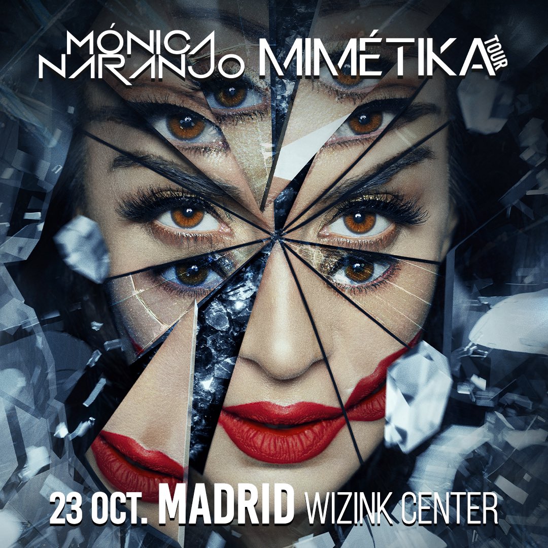 MovistarArenaEs's tweet photo. El 23 de octubre el escenario de #WiZinkCenter volverá a recibir a @monicanaranjo ✨ Entradas YA a la venta en nuestra web
🎫 Hazte con ellas aquí: https://t.co/TyPmKDzIU8 https://t.co/enEleQgo2y