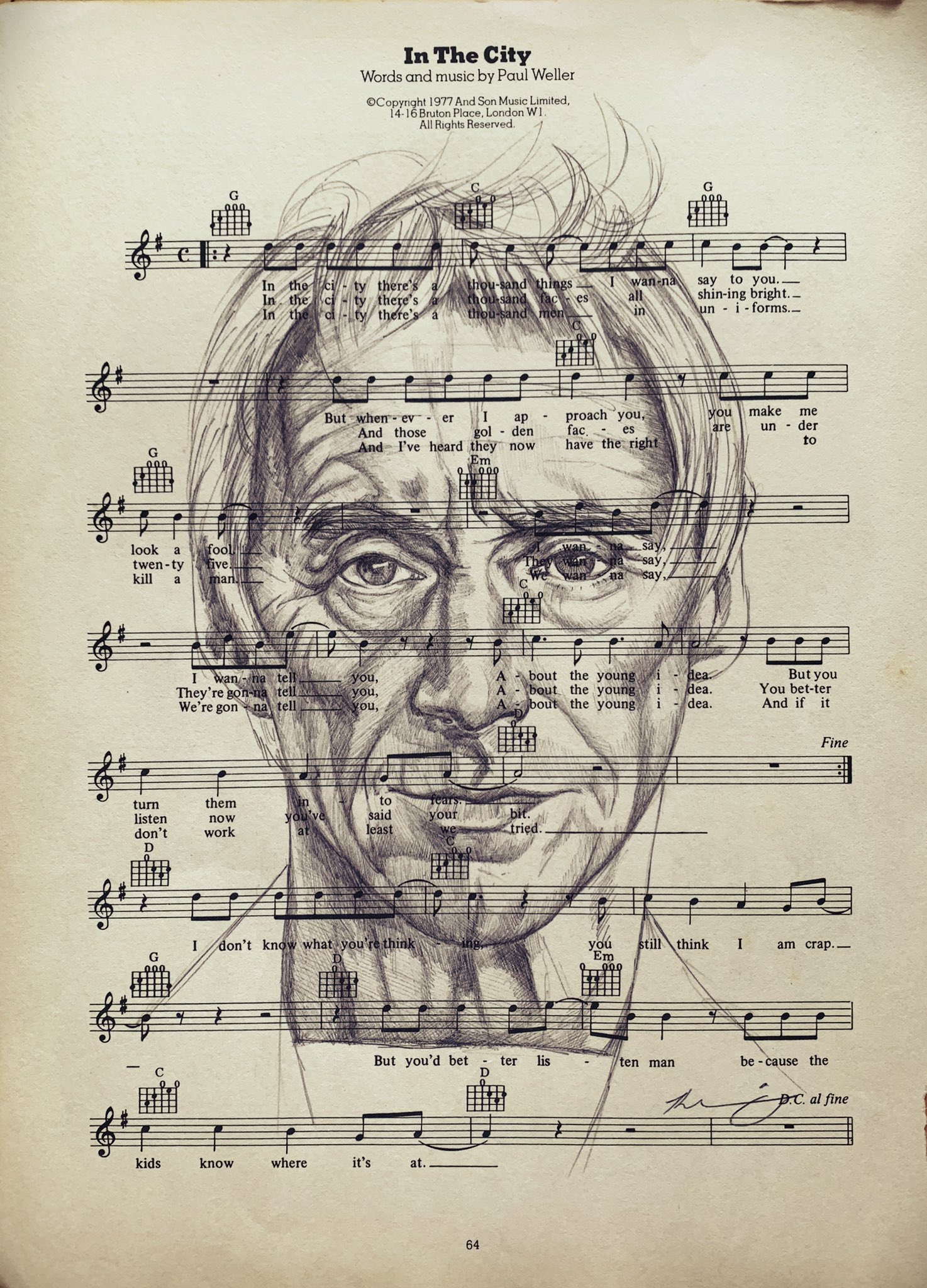  You can t live a lie. You have to follow your heart. Happy Birthday Paul Weller!! 
