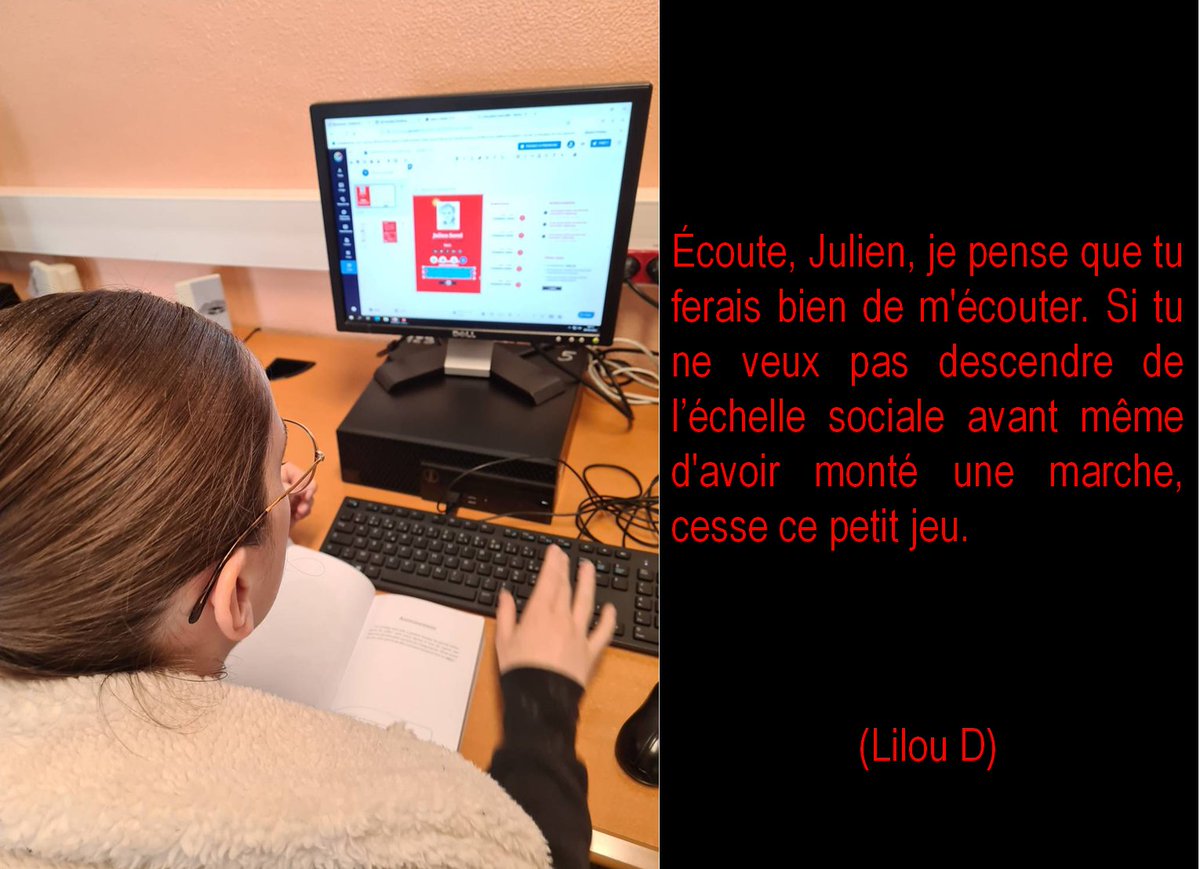 Voici le Curriculum Vitae numérique d'un héros latiniste de Stendhal ... Création et conseils #parcoursorel par Lilou D : i-voix.net/2022/05/cv-par…