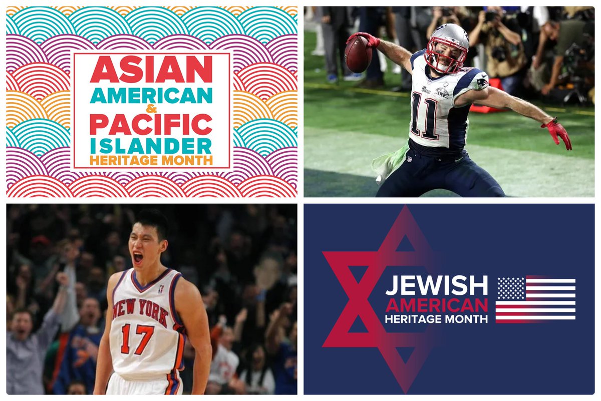 Honoring two of the best  #asianamericanpacificislandermonth and #JewishAmericanHeritageMonth. @JLin7 and @Edelman11 #adag