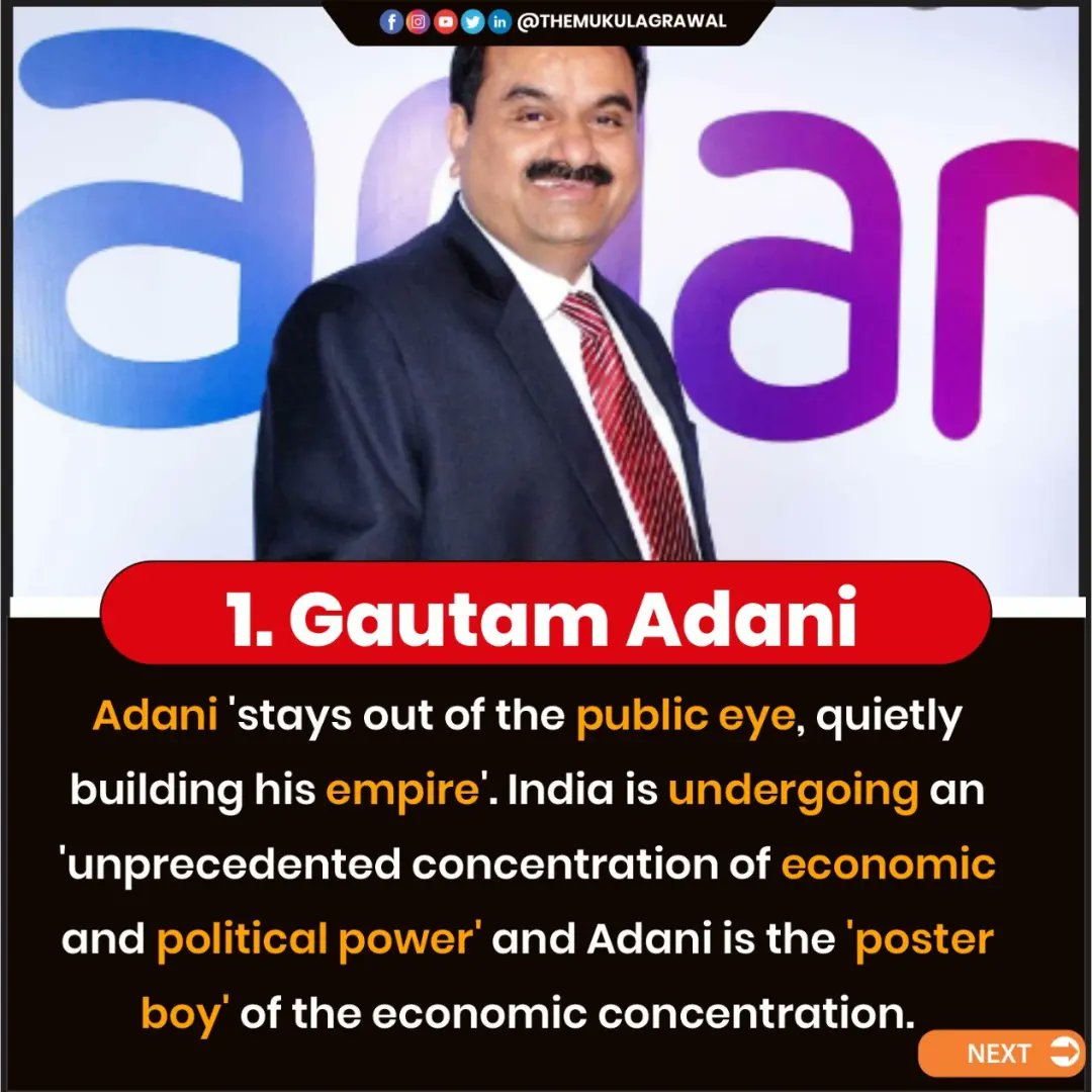 themukulagrawal's tweet photo. TIME Magazine has recently announced its list of 100 most influential people for the year 2022.
We are proud as an Indian, this year three Indians namely #GautamAdani, #KarunaNundy, and #KhurramParvez have found mentioned in the list.
.
.
#timemagazine #timemagazinecover https://t.co/ZR6KqF586L