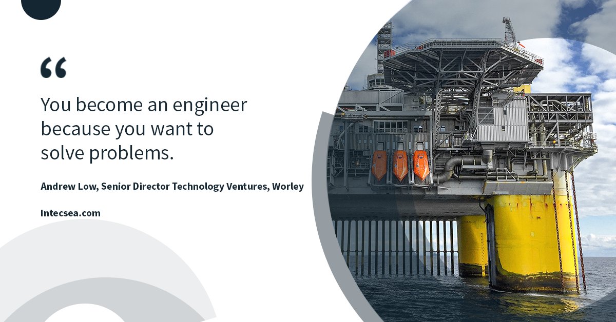 In an interview with Upstream Online, Andrew Low reflects on his former role at Intecsea, as Technology Director, and the importance of nurturing innovation in developing technology for sustainability and decarbonization. Read more: okt.to/LkRA9u
