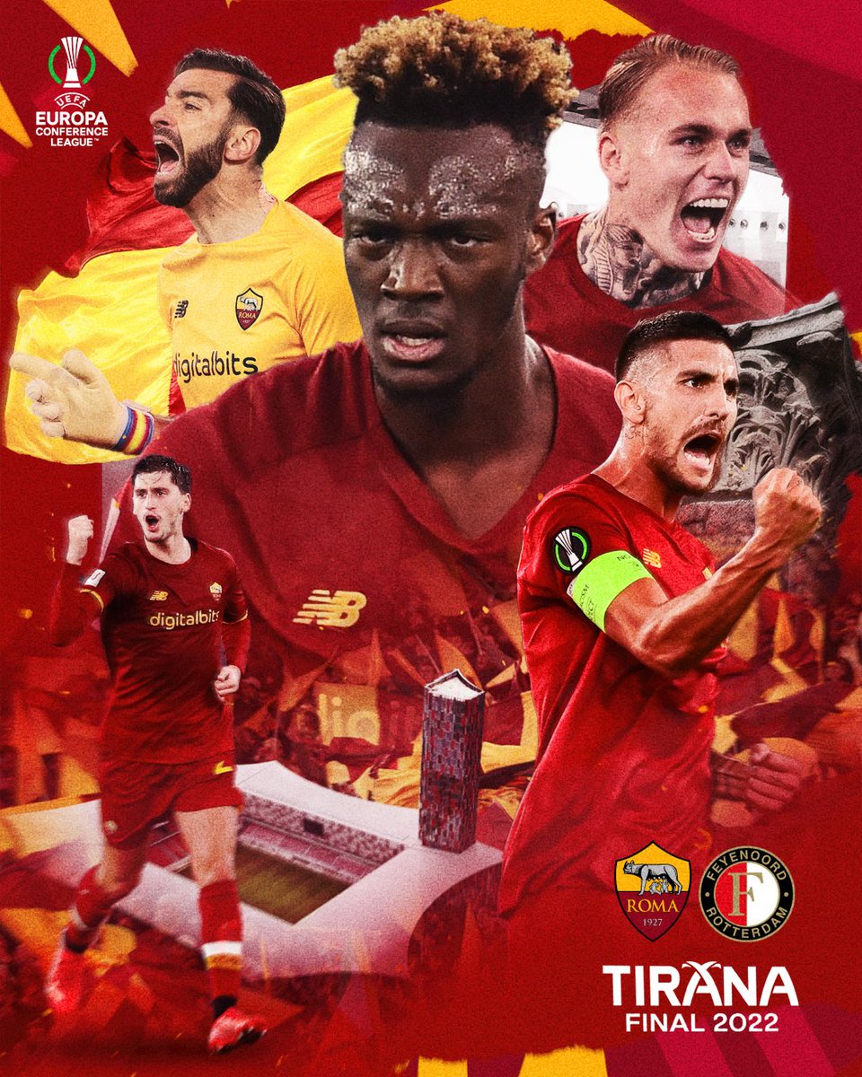 ulfodbold's tweet photo. 🇦🇱 MEGA finale i Albanien i dag. @OfficialASRoma viser også finalen på et udsolgt olympisk stadion i Rom. @europacnfleague er blevet et kæmpe hit. Lad os bare få en fjerde @UEFA turnering, så endnu flere europæiske byer kan være med til festen.

@clfodbold 
@elfodbold
@ulfodbold https://t.co/Tq4BymjMP9