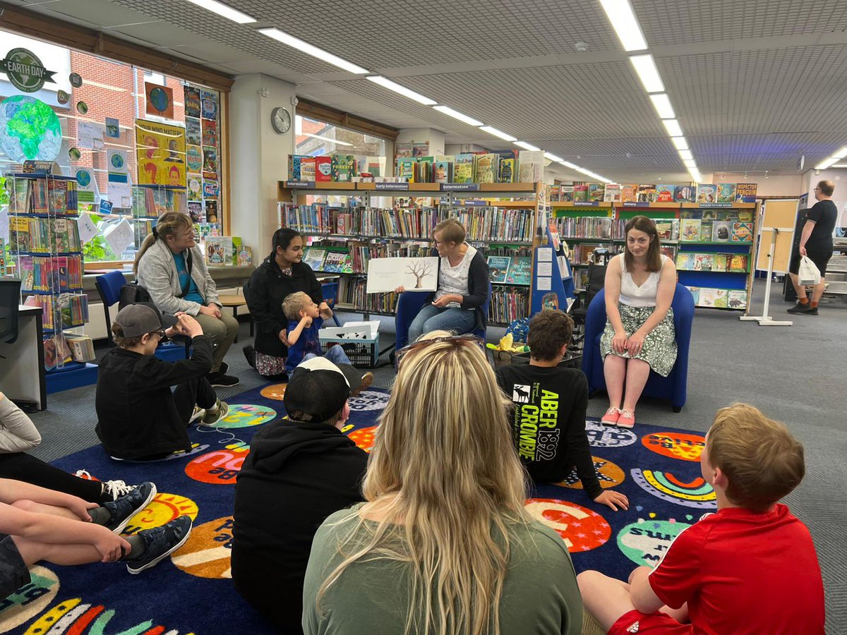 SpringboardP's tweet photo. Many thanks to @WSCCLibraries for a great sensory story time session last week. #sensorystorytime #rhythmtime https://t.co/tMEWVEiPJH