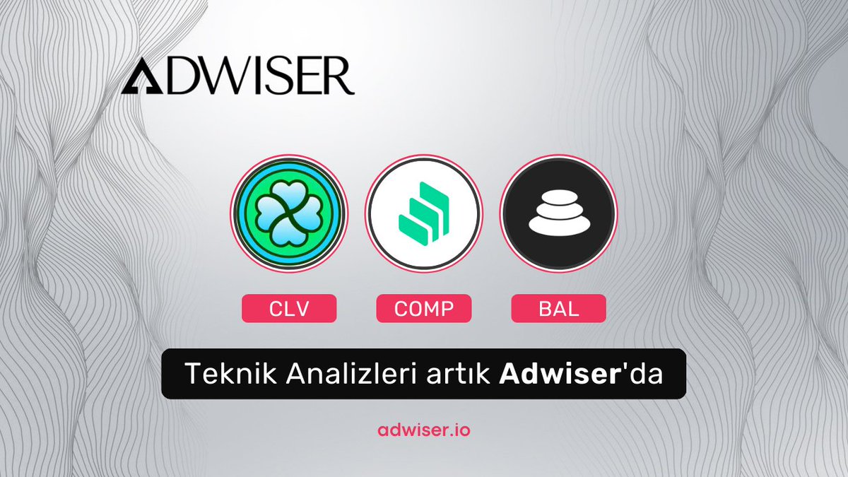 adwiserio's tweet photo. 📌 Artık kripto paraların teknik analizini yapmak için saatlerinizi ayırmanız gerekmiyor. Çünkü #Adwiser var.

👉 Üye olun, tek tıkla #CLV, Compound #COMP ve Balancer #BAL dahil yüzden fazla kripto paranın teknik analizlerini görüntüleyin.

https://t.co/qDx6wrjgkZ https://t.co/kQGLkFJPAt