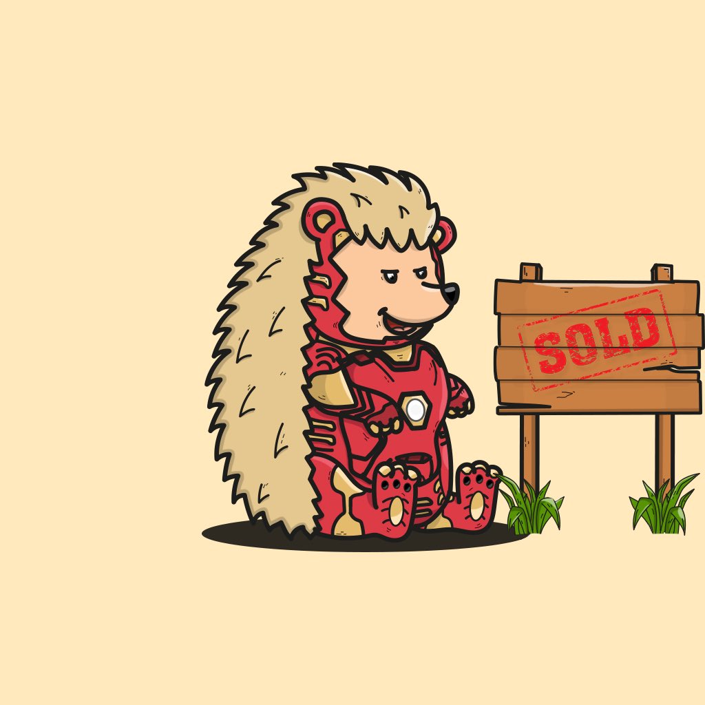 HedgehogsUniver's tweet photo. Hedgehog #018 sold 🥳

Good by Iron Hedgy I’m sure you’ll be happy in @Skull_Catz77 collection 🥹
Thank you so much for your purchase friend ❤️
Go see his collection and subscribe to his account ⬇️
@Skull_Catz77 and @AdoptYourDogz 

#nft #NFTs #NFTCommunity #NFT #opensea https://t.co/9DGBr9OPuh