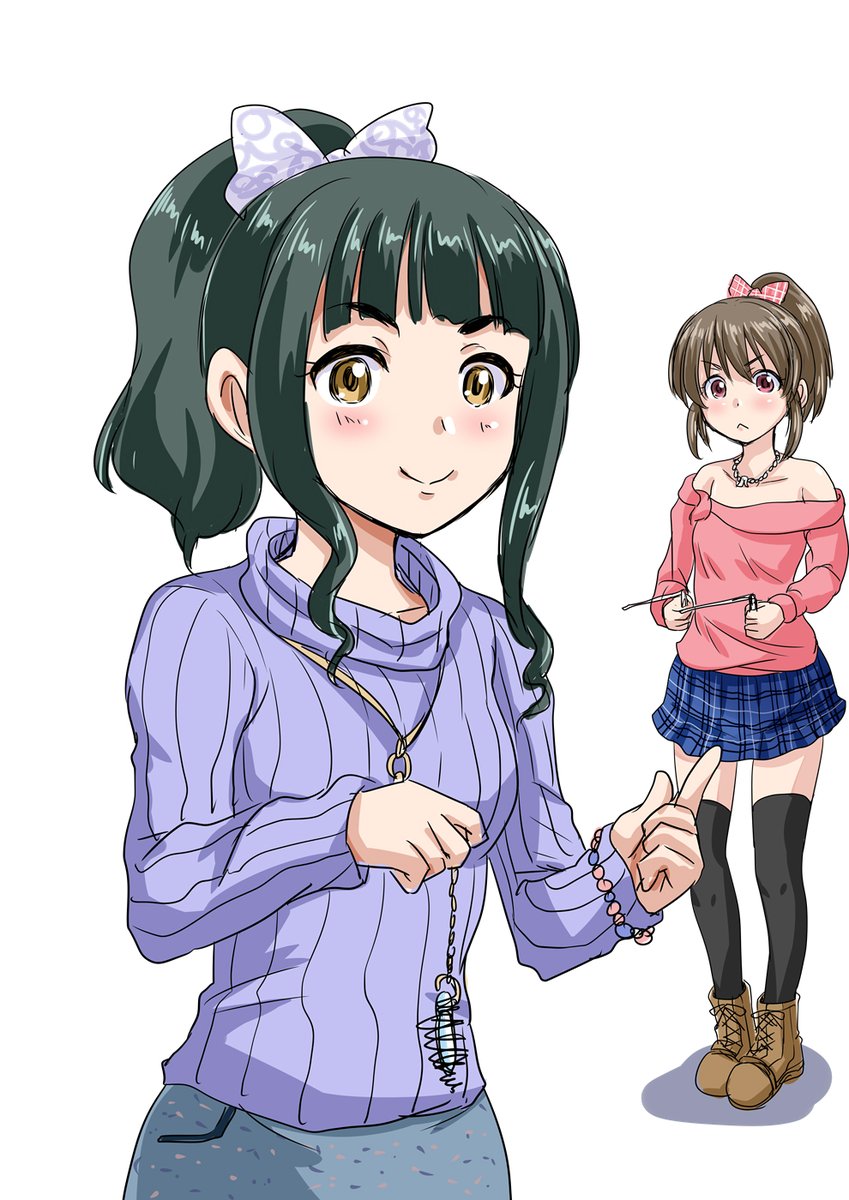 ミステリアスガールズ(藤居朋、堀裕子)は
・黙ってじっとしていれば抜群に美少女
・動き出すと小動物のリトル愚かな感じで可愛い
・人の為に動く時は超常的に超有能
な二人のユニットで追いかけると超癒されますよー 