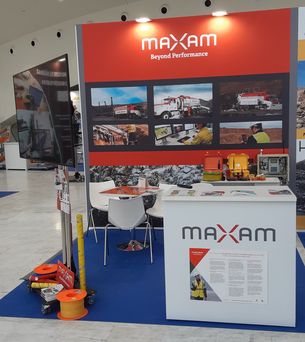 De parte de todo el equipo MAXAM os damos la más cordial bienvenida al VI Congreso Nacional de Áridos en el Palacio de Exposiciones y Congresos Ciudad de Oviedo.

Te invitamos a visitar nuestro stand Nº 15. entre el 25 y el 27 de mayo!! Te esperamos!!

#Maxam #congreso #minería