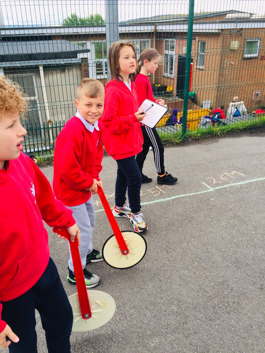 Gwyrosydd2016's tweet photo. Area and Perimeter outdoor learning...#gspnum https://t.co/dqtb4P6Nit