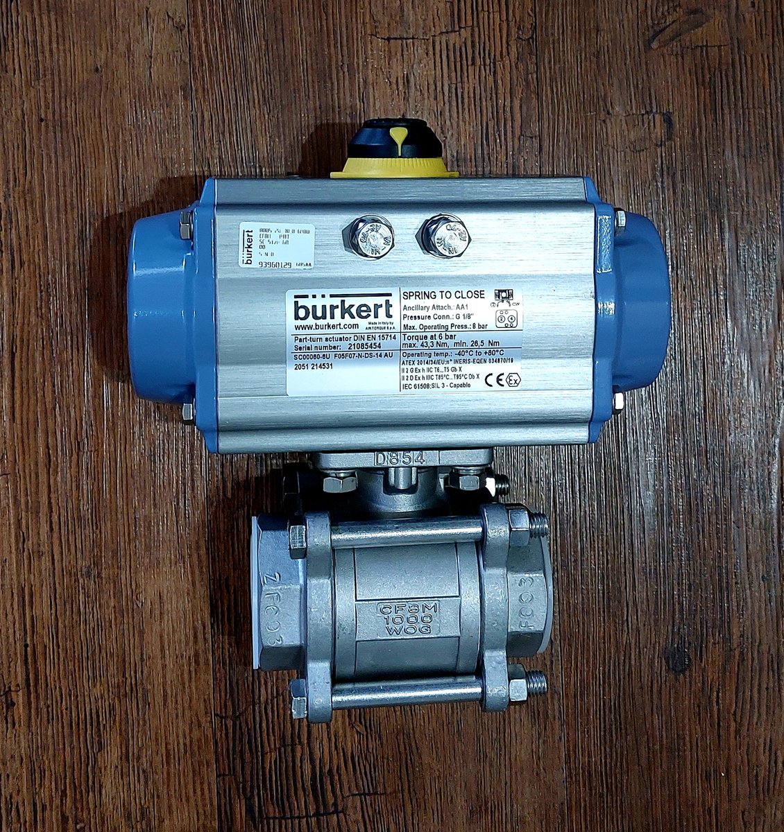 AKValvesltd's tweet photo. #BlkCountryHour
Order received and ship for:
1 off 1.1/2" BSP #stainlesssteel #Burkert #ActuatedBallValve to meet our customer's request
#akvalves
#sourceandsupply
#actuatedvalves
https://t.co/k5hvNpcgpf
sales@akvalvesltd.com
T: 0121 557 7164 https://t.co/SuXVz8VN9X