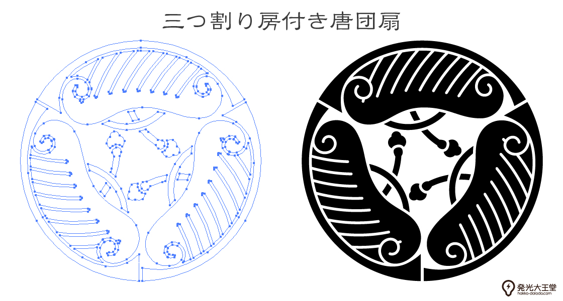 ハッコーサトウ 発光大王堂プロジェクト 家紋素材部門担当 家紋のベクター フリー素材 1636個目 松平唐団扇 まつだいらとううちわ ハッコーサトウの素材 家紋 フリー素材 イラレ Webデザイン 唐団扇 T Co Oaivewlhkt Twitter